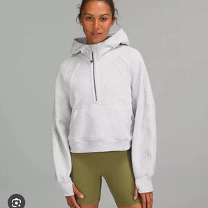 Lululemon Scuba Oversized 1/2 Zip Hoodie Women's Size XL/XXL